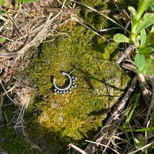 Elegant Silver Nose Ring